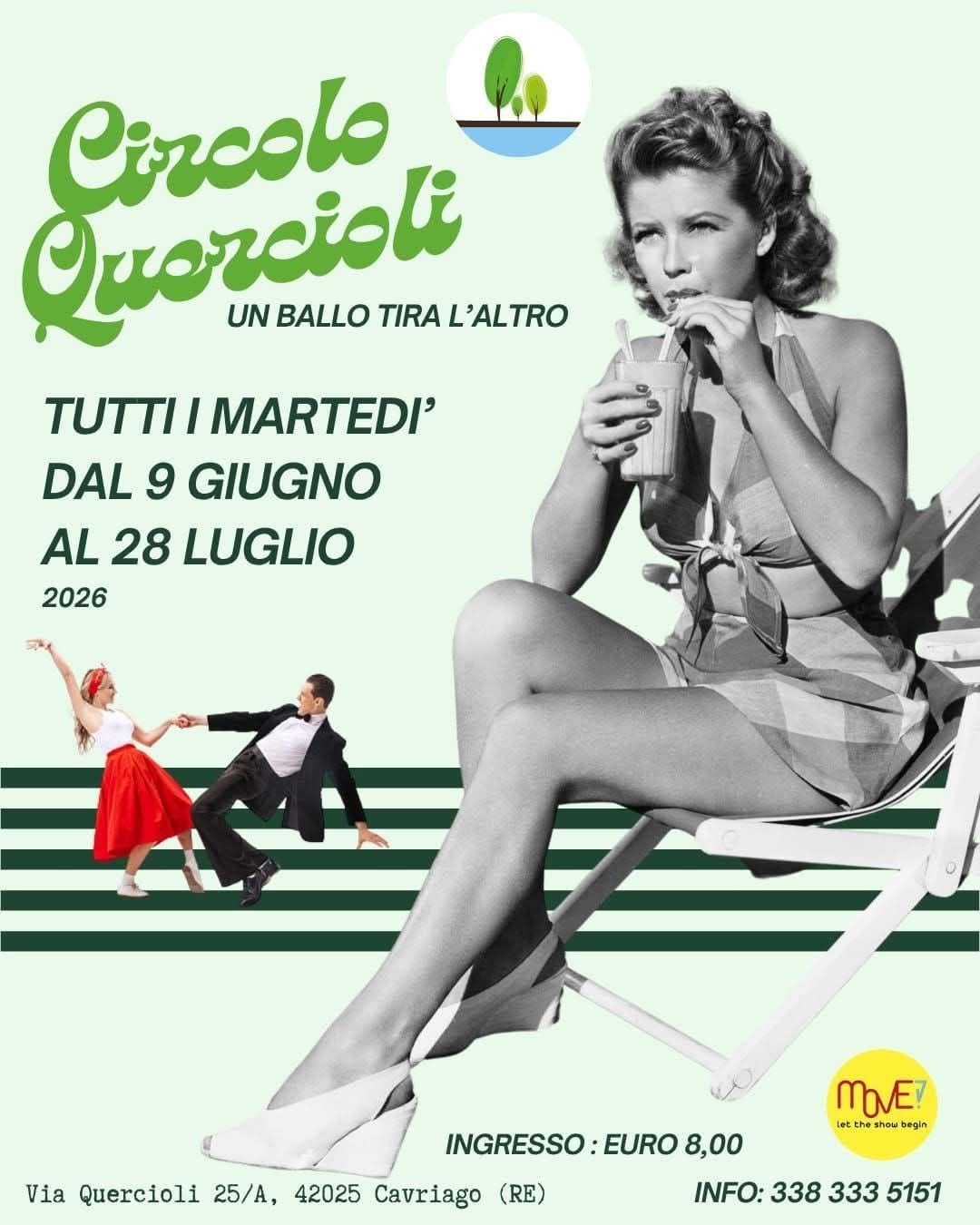 Circolo Quercioli 🌳 Un ballo tira l'altro!