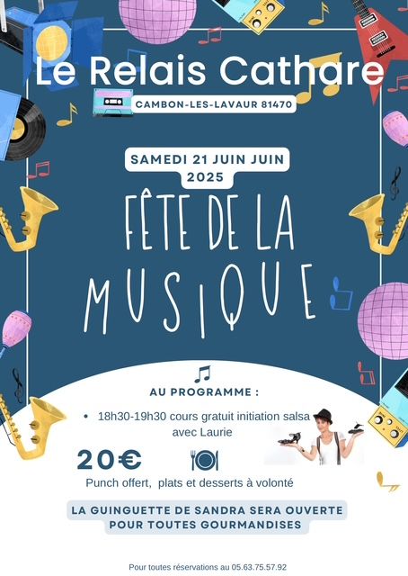 soirée fête de la musique