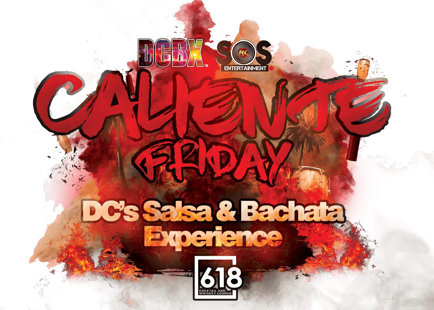Caliente Fridays Ladies Free to 9pm! LADIES NIGHT! 2 Floors Salsa & Bachata