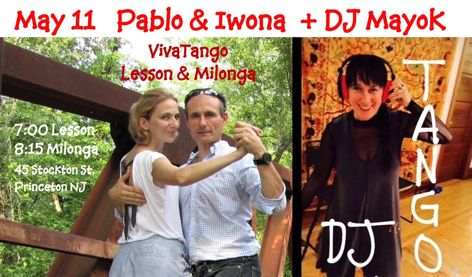 Milonga with Tango DJ MayoK and Lesson by Pablo and Iwona