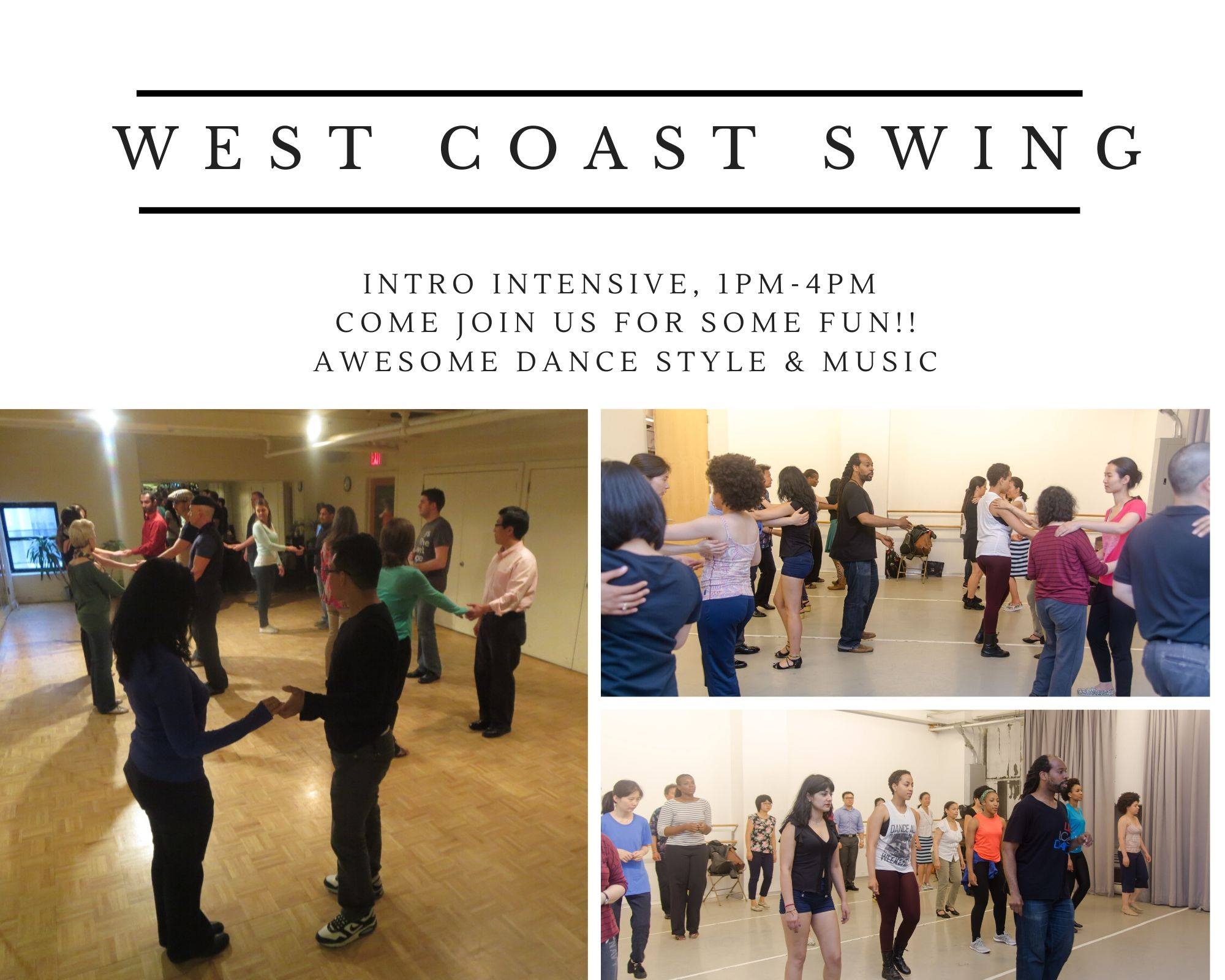West Coast Swing (WCS) Intro Intensive 2 29 20
