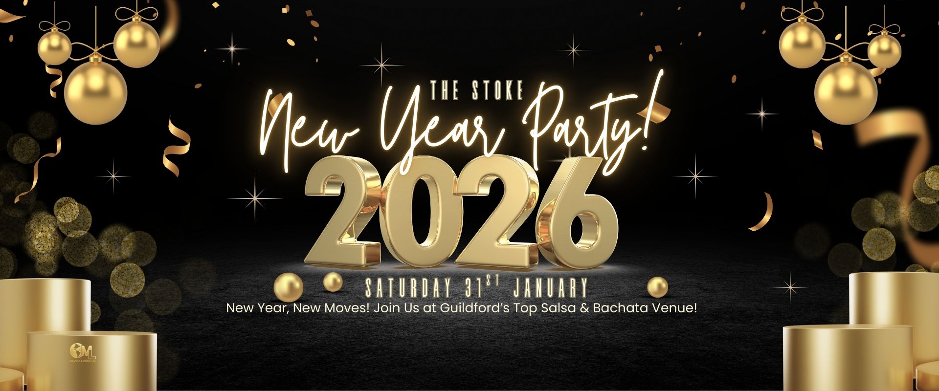 Guildford's New year Salsa & Bachata Celebration!