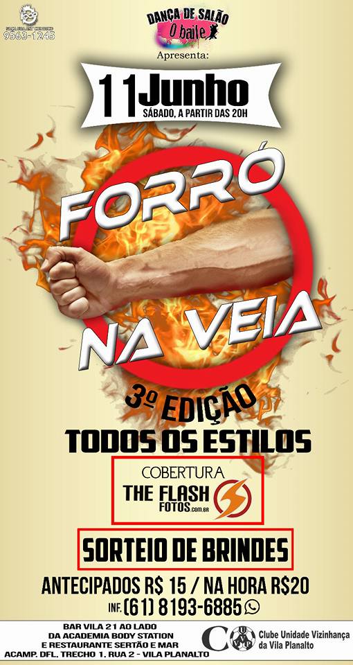 Forró Na Veia - 3° Edição - Baile e Workshop