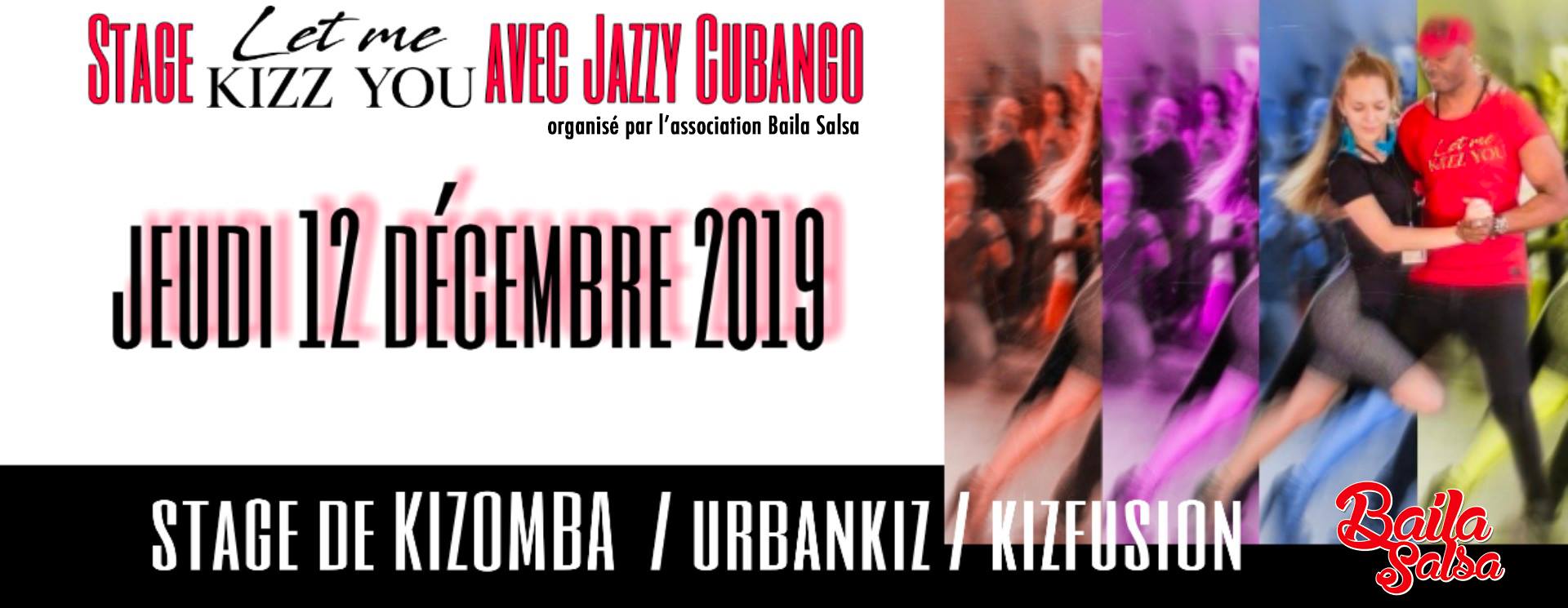 Maxi stage de Kizomba (2h) avec Jazzy Cubango