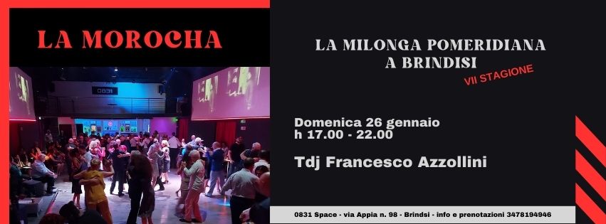 La Morocha_milonga pomeridiana a Brindisi