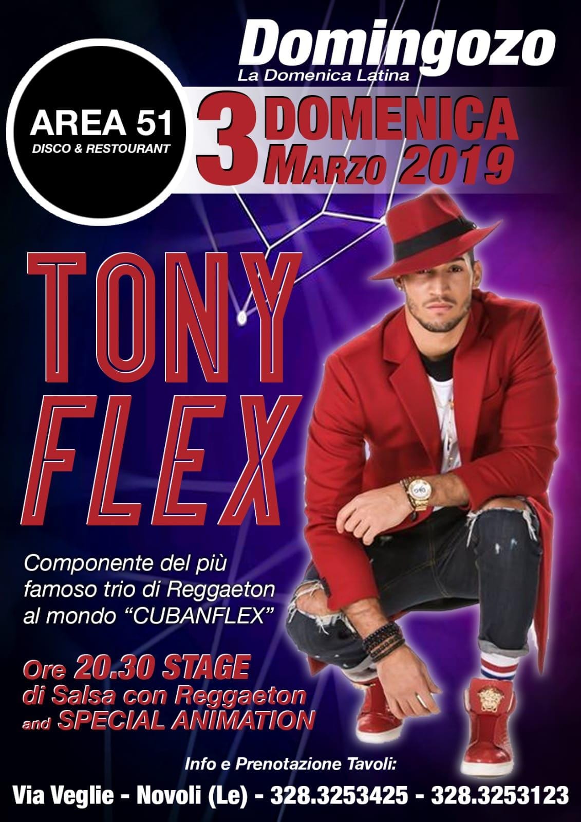 Domingozo con Tony Flex