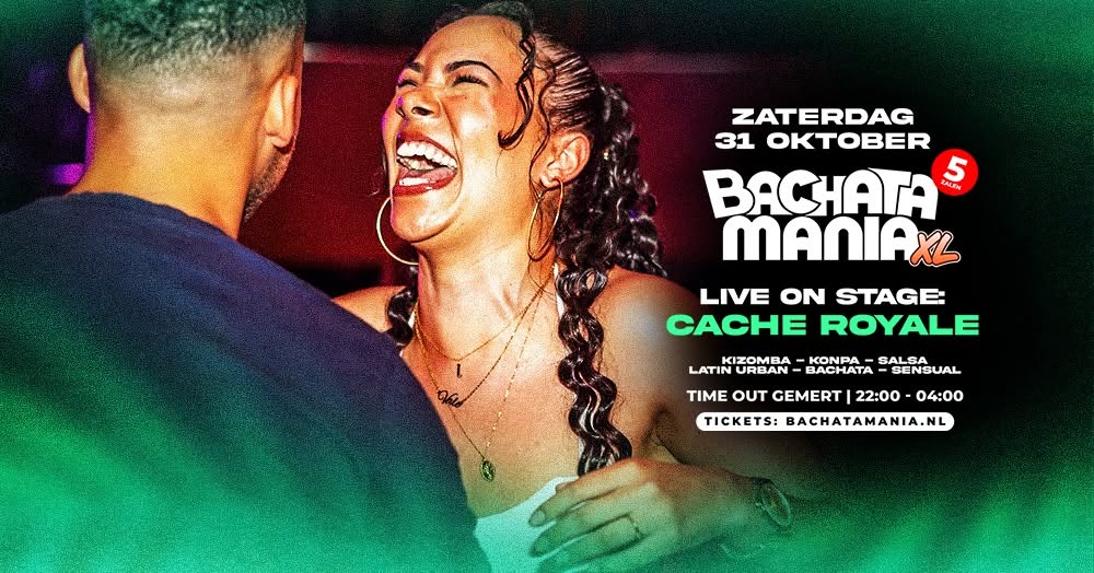BACHATA MANIA XL - LIVE ON STAGE: CACHE ROYALE