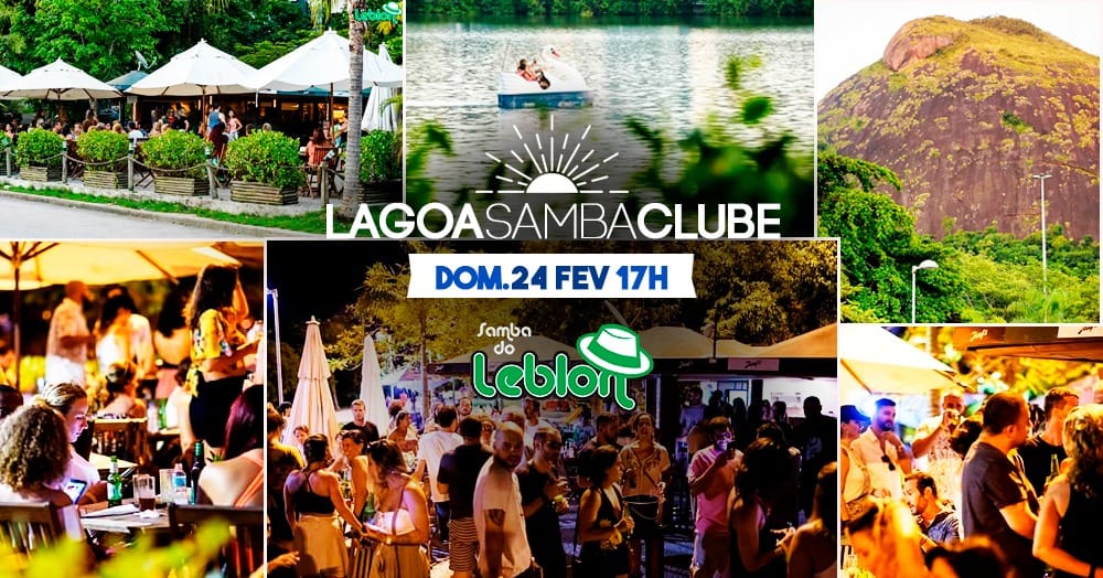 Lagoa Samba Clube com Samba do Leblon