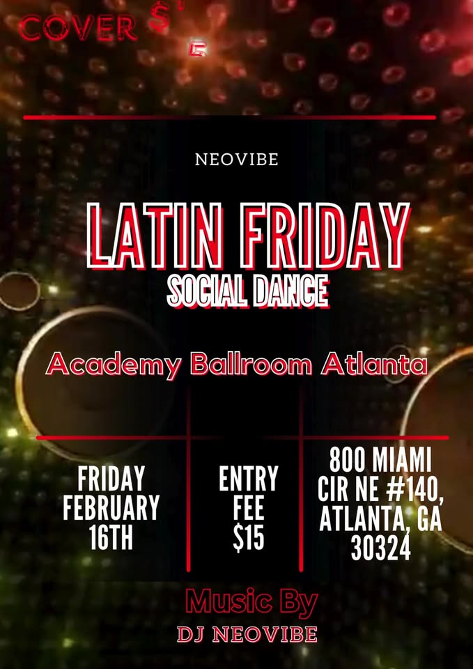 Latin Friday Social Dance