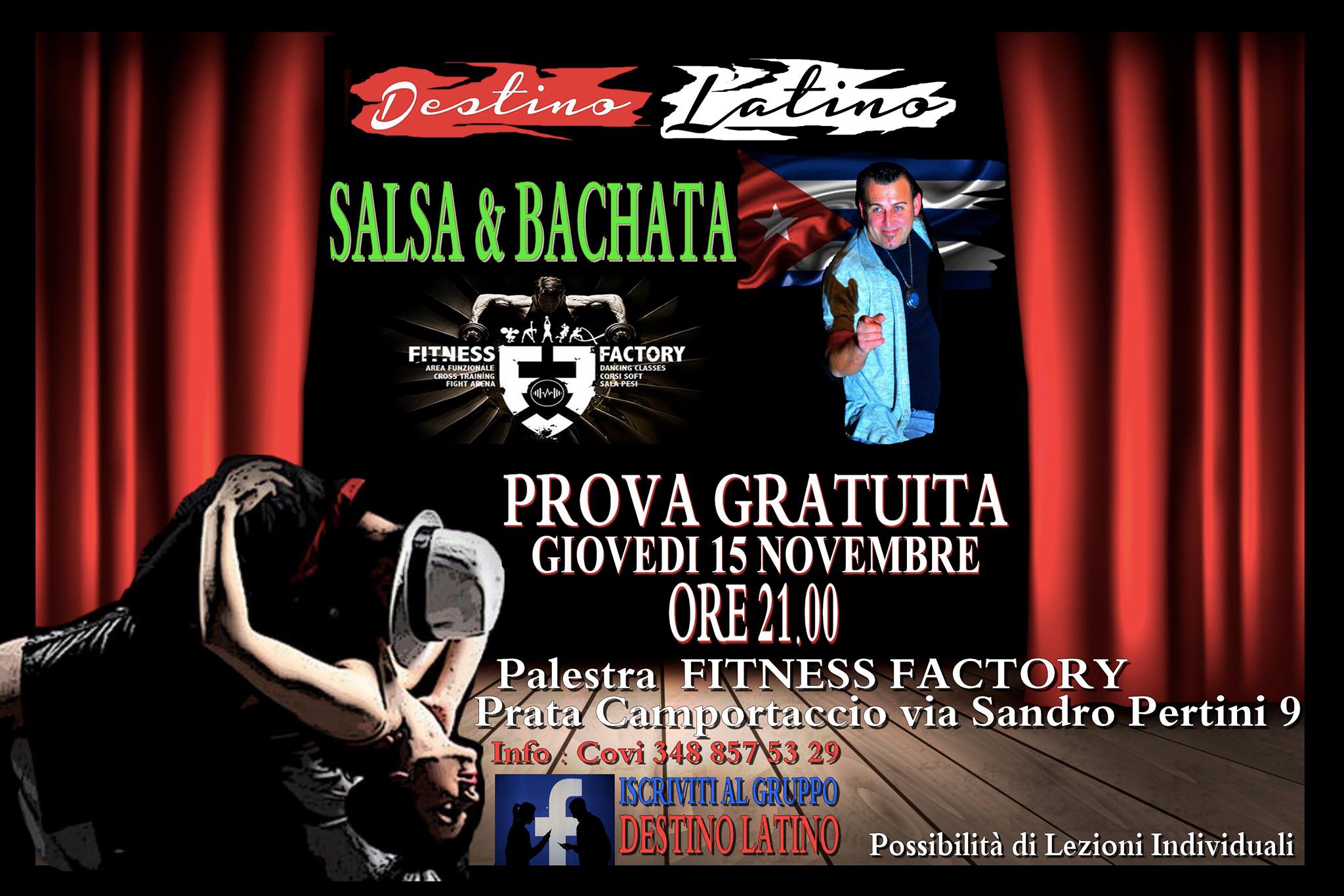 PROVA Gratuita SALSA e Bachata livello BASE