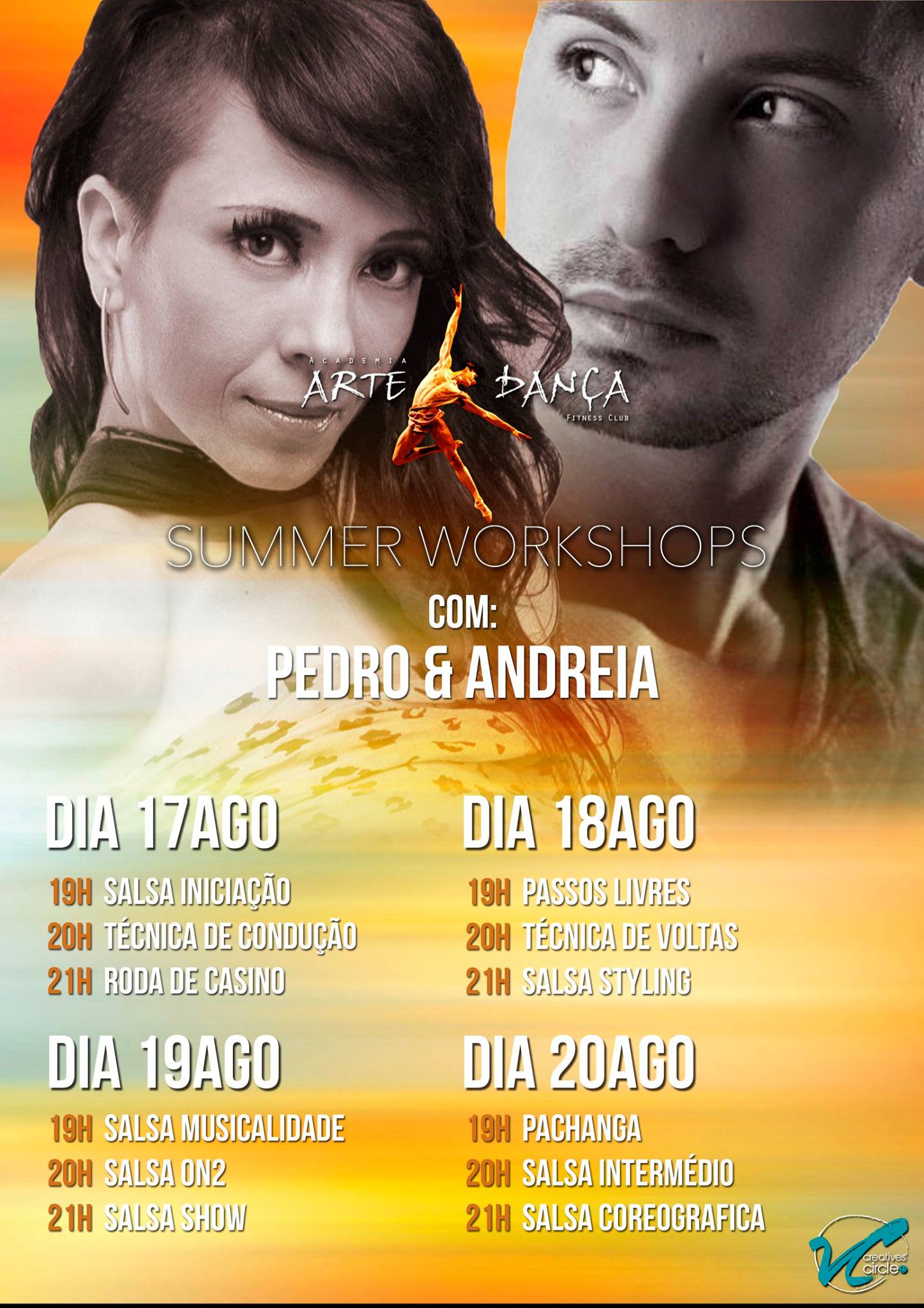 Workshop Summer SALSA - Com Pedro Trindade e Andréia Barros - oficial