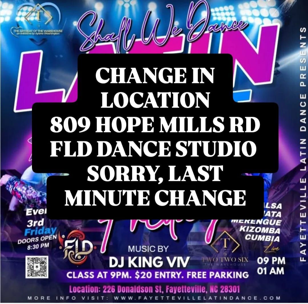 Shall We Dance: Latin Night Social