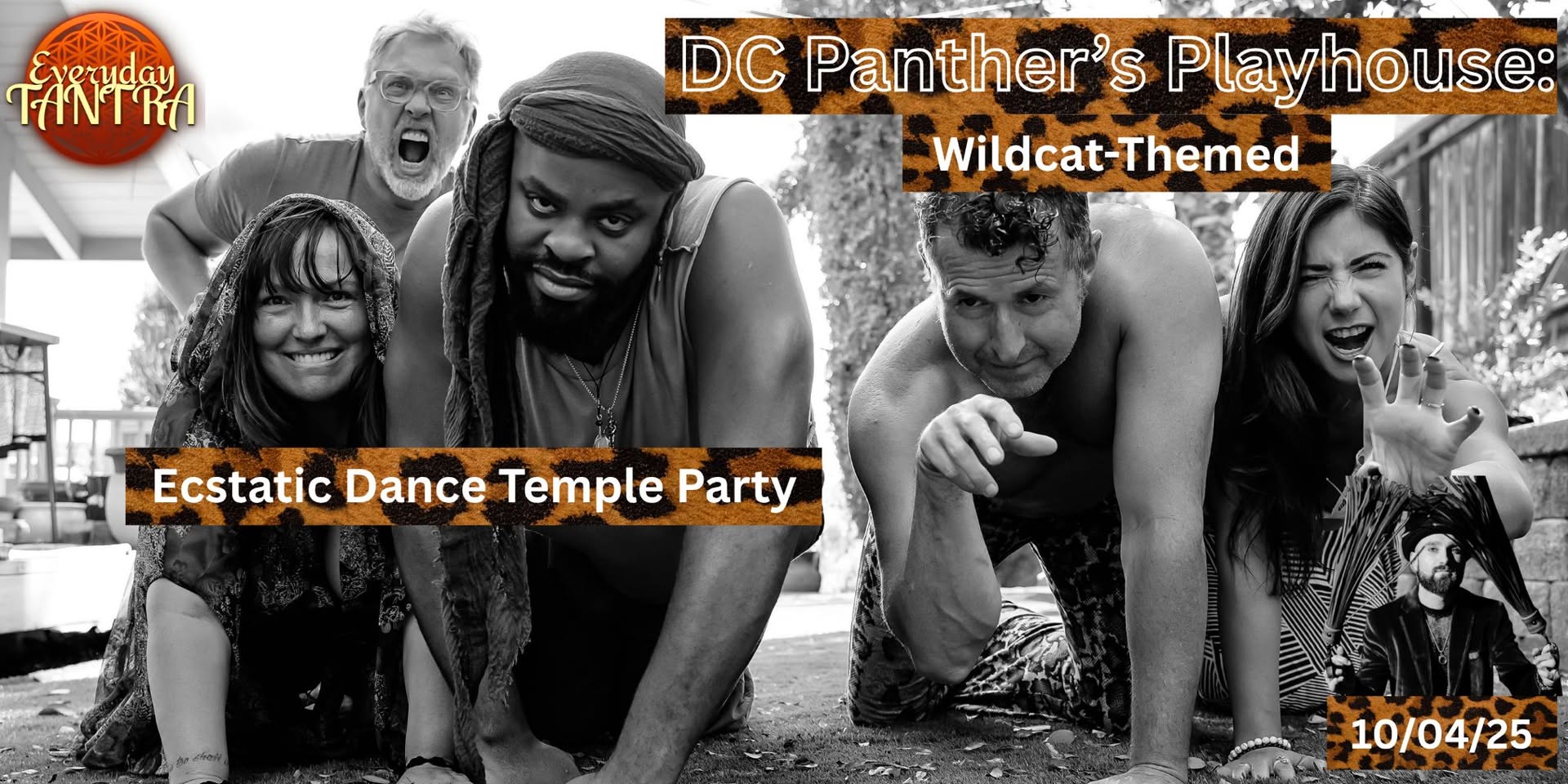 DC Panthers Play House Ecstatic Dance Temple Party w Zen, Major, Monique, and Lea