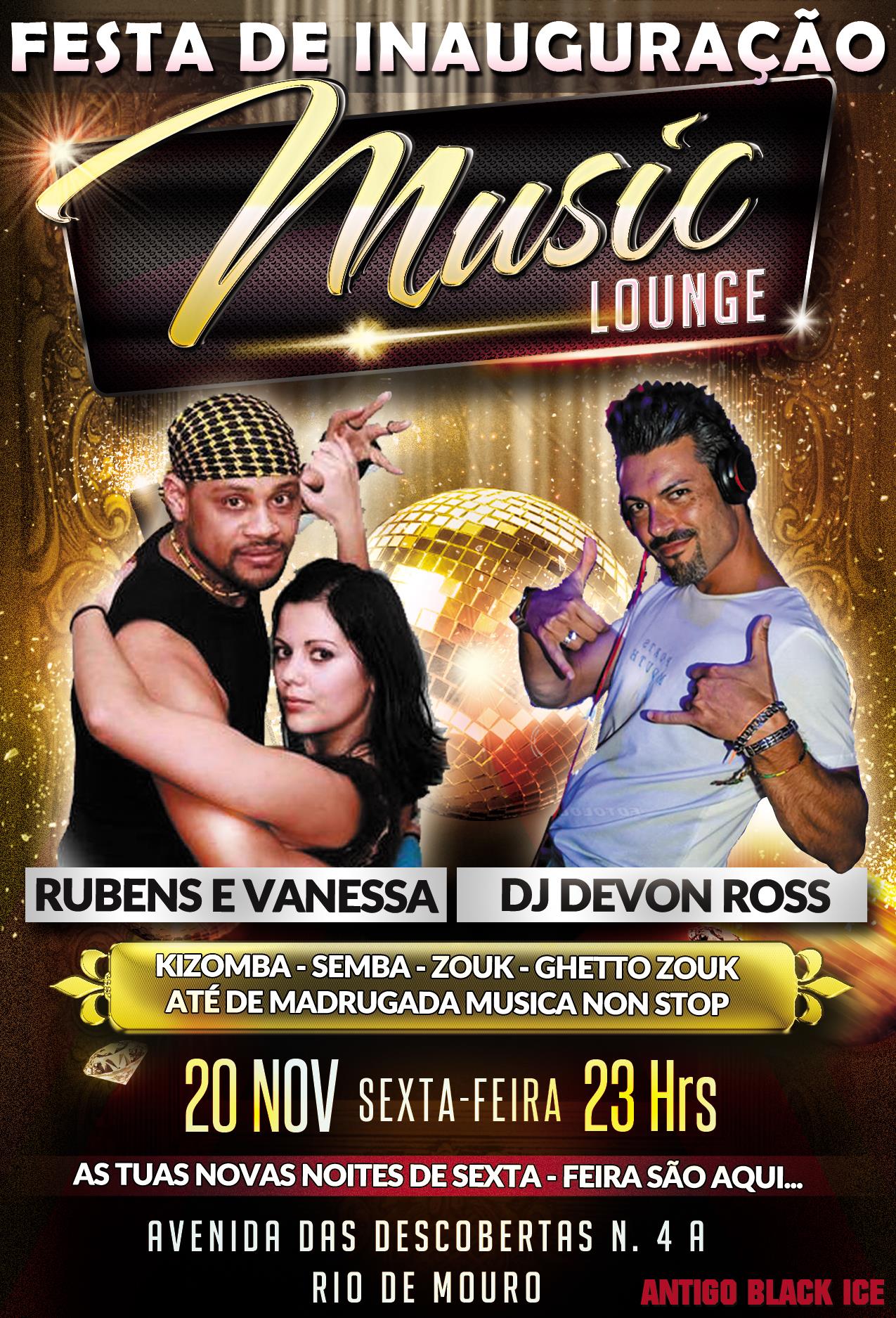 FESTA DE INAUGURAÇÃO - MUSIC LOUNGE