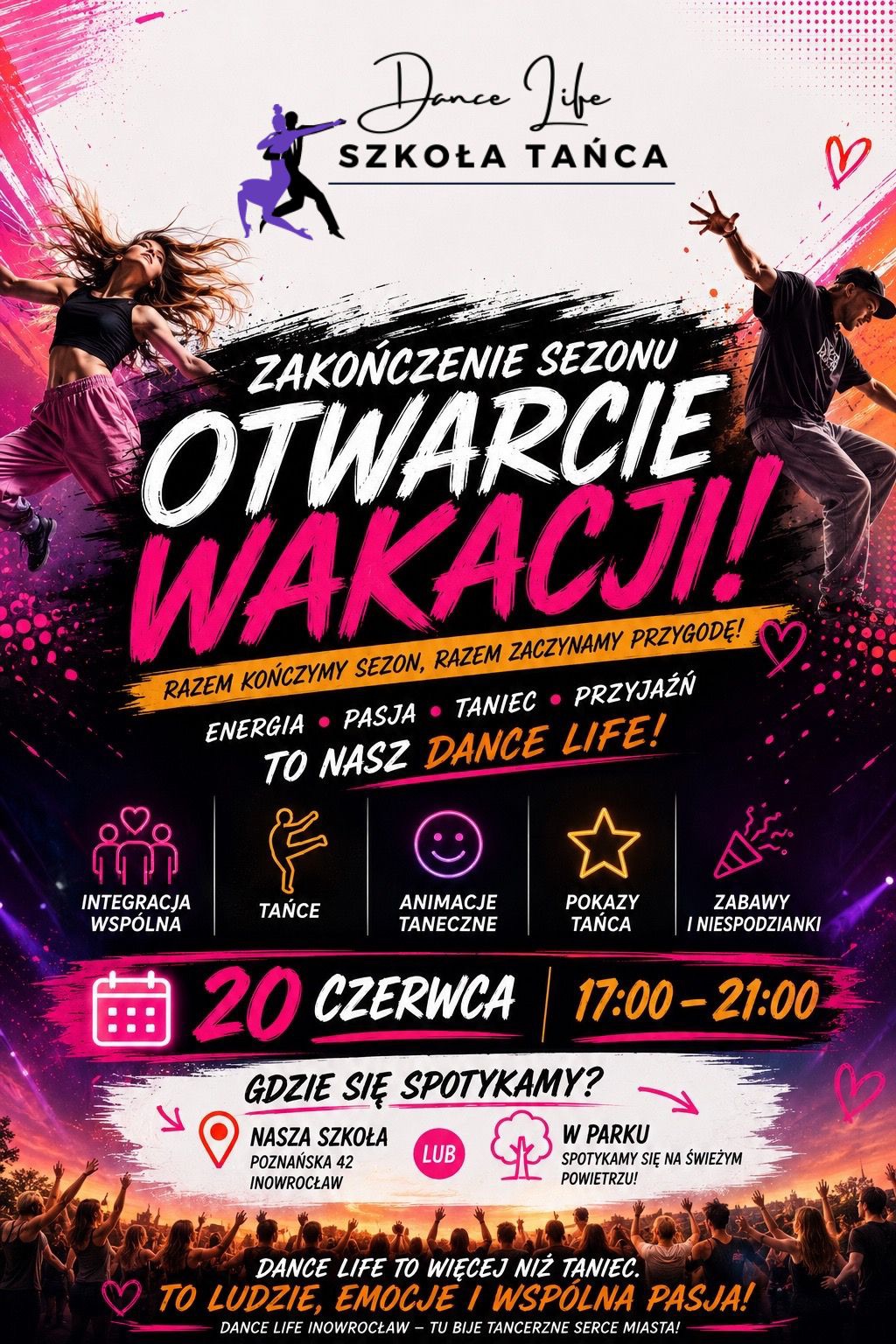 OTWARCIE WAKACJI ☀️ taneczna integracja 🌴
