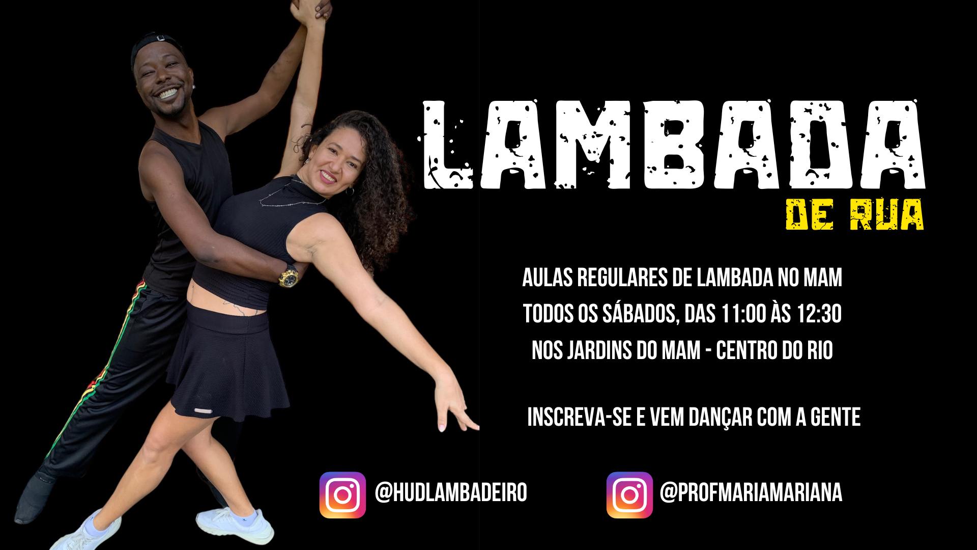 LAMBADA DE RUA - AULA AOS SÁBADOS NO MAM