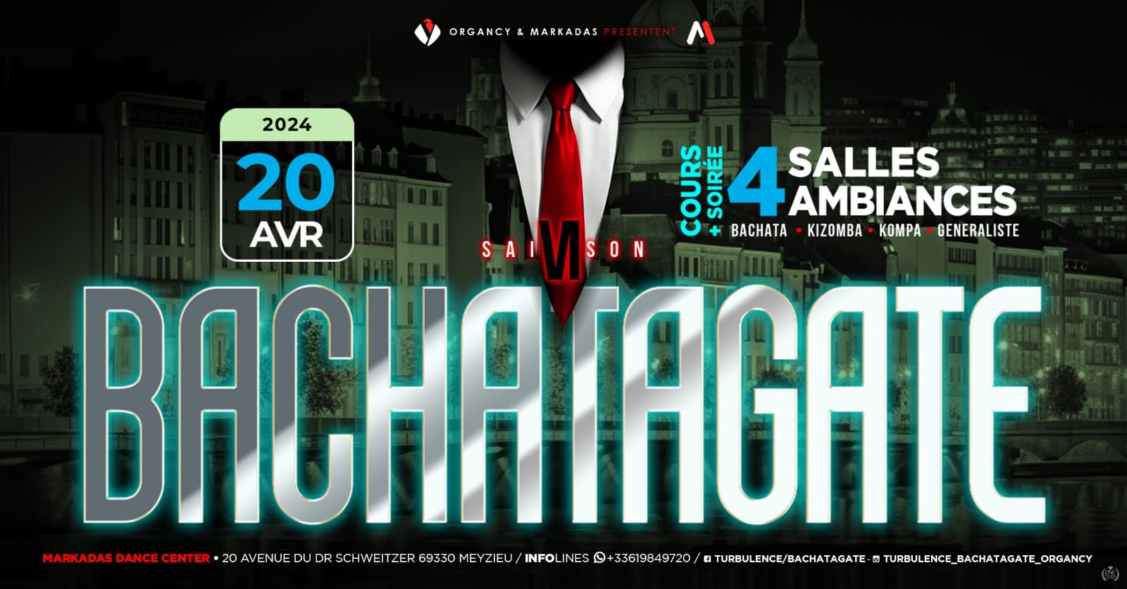 BACHATAGATE Saison 6 4 Salles 4 Ambiances