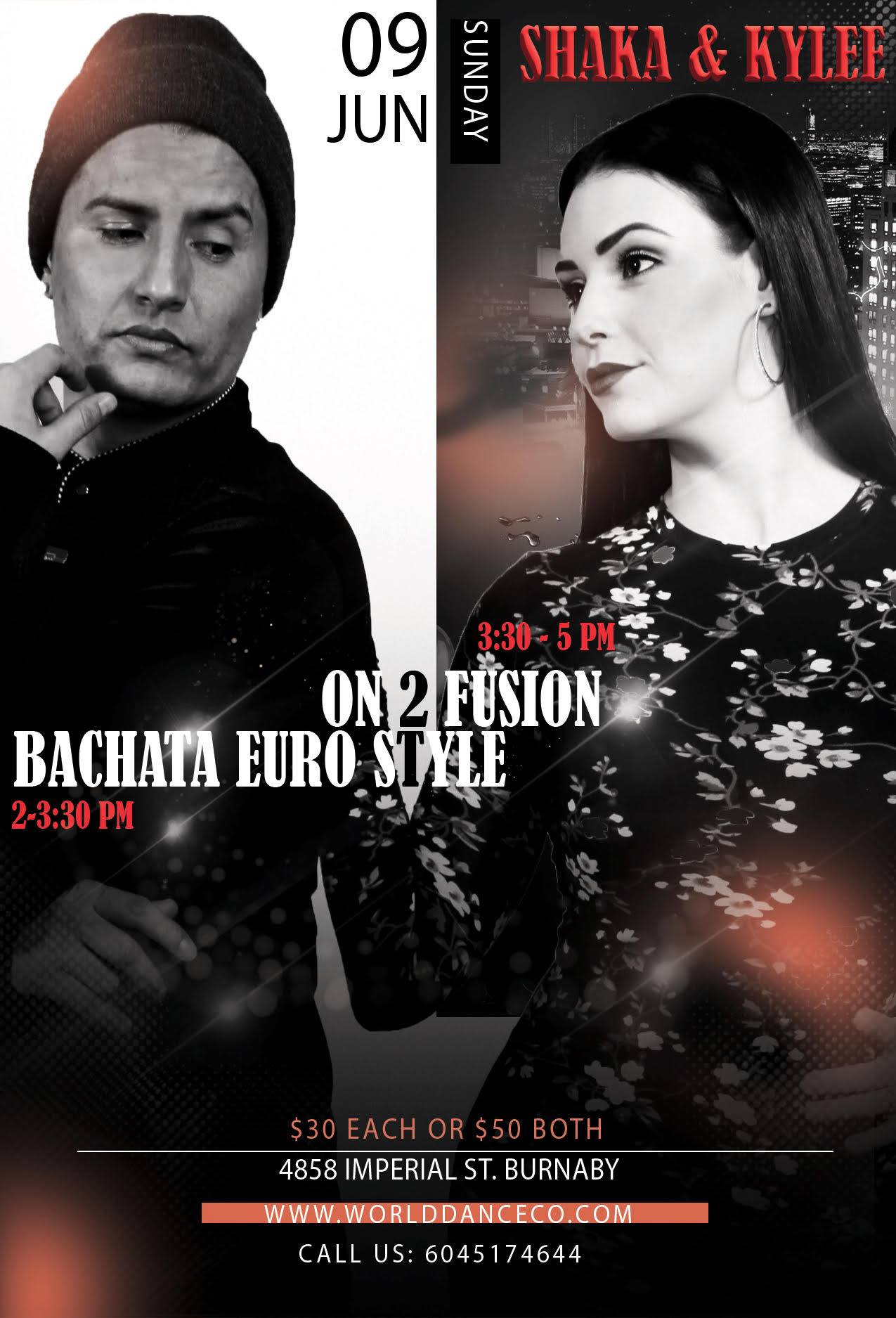 Bachata Euro style And On2 Fusion!