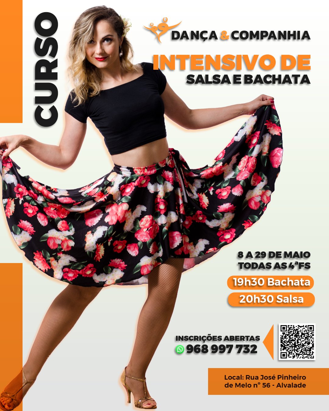 Curso Intensivo de Bachata e Salsa