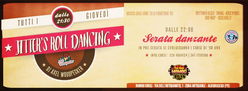 CORSI DI '50 JIVE@MAMBO KINGS ★JITTER'S ROLL DANCING★