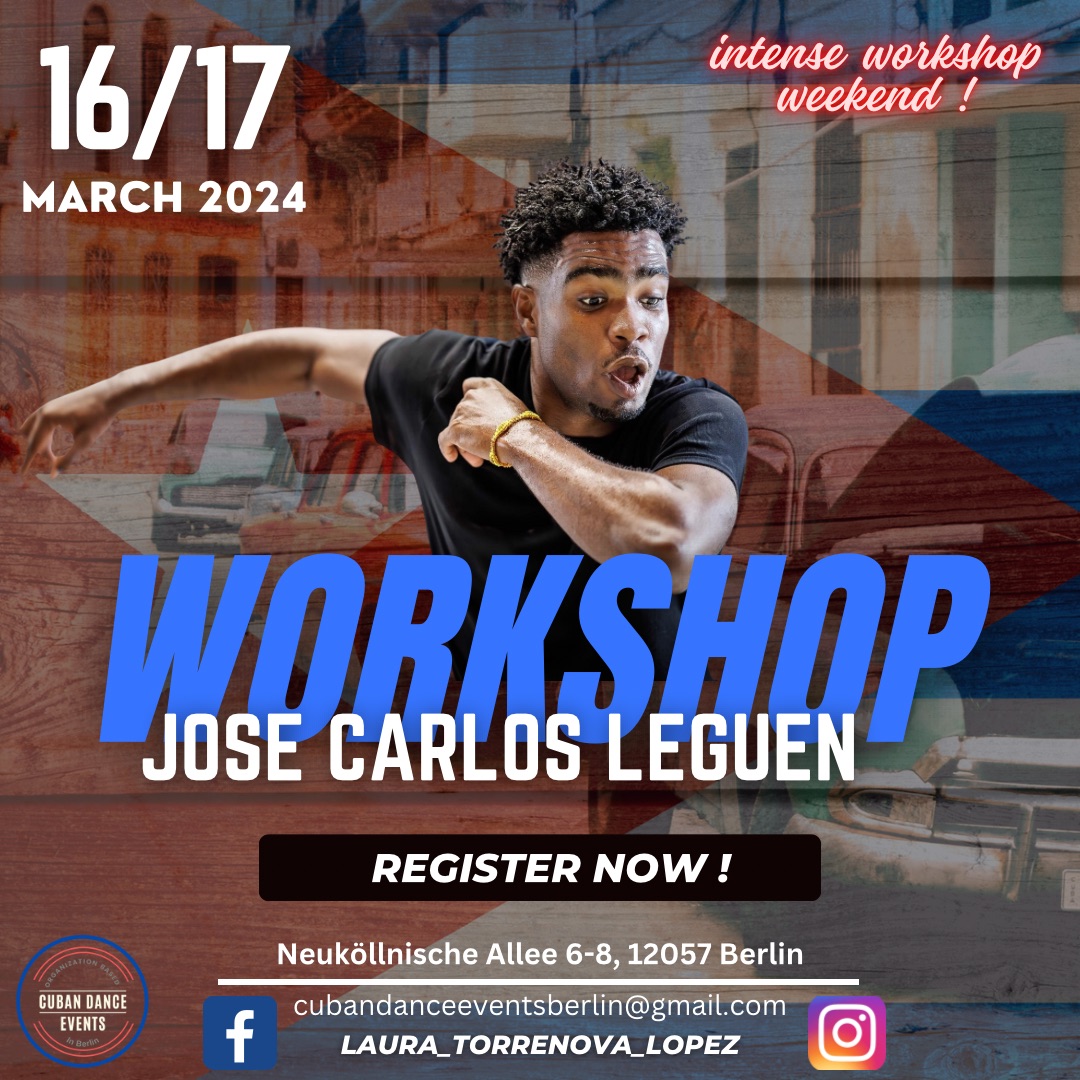 Intense Workshop Weekend with JOSE CARLOS LEGUEN 🇨🇺🤩