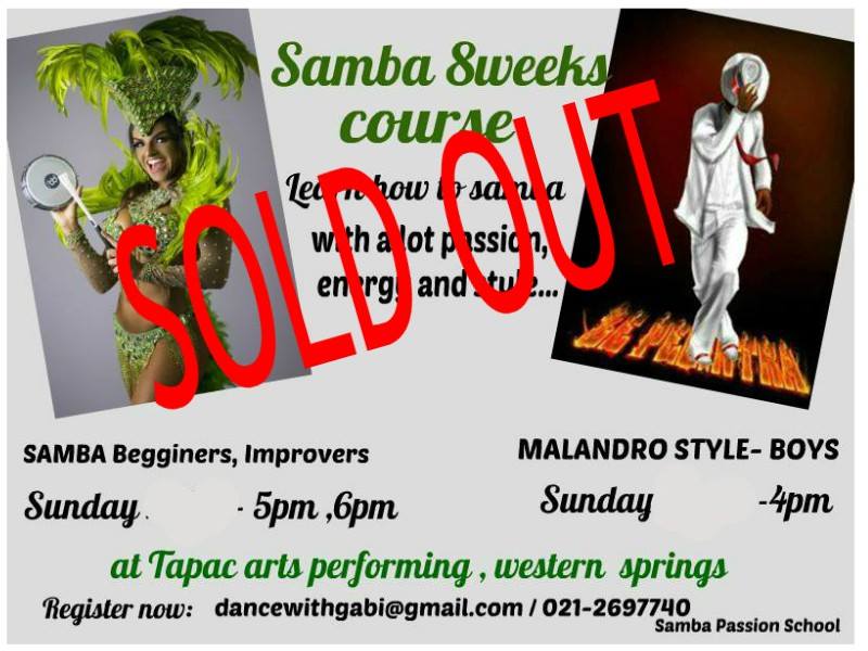 Brazilian Samba course