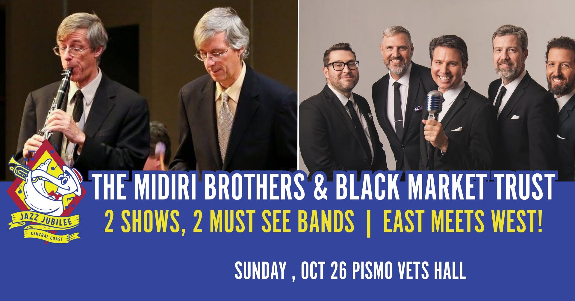 Jazz Jubilee Central Coast The Midiri Brothers & The Black Market Trust
