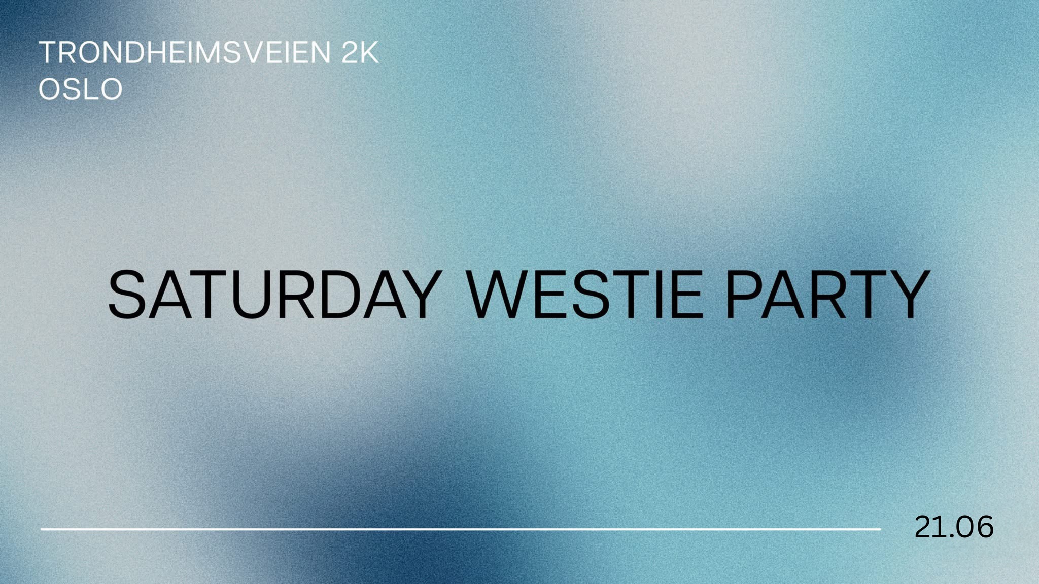 Saturday Westie Party - Oslo