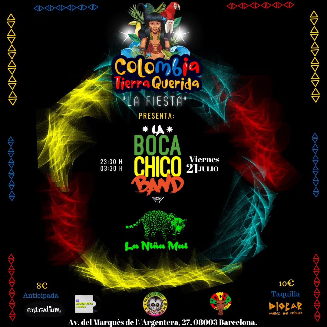 21 DE JULIO FIESTA DE COLOMBIA EN DIOBAR