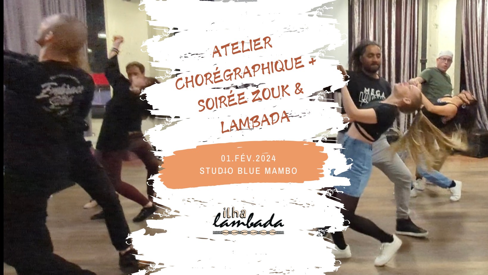Atelier chorégraphique + soirée zouk et lambada