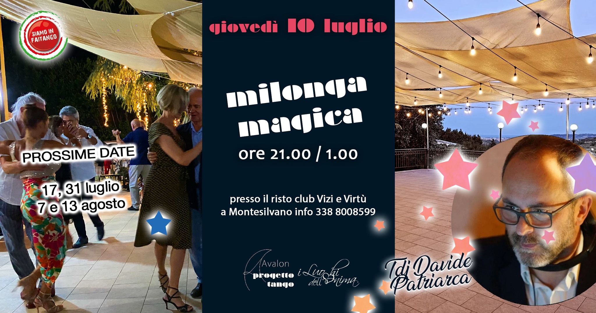 Milonga Magica con tdj Davide Patriarca