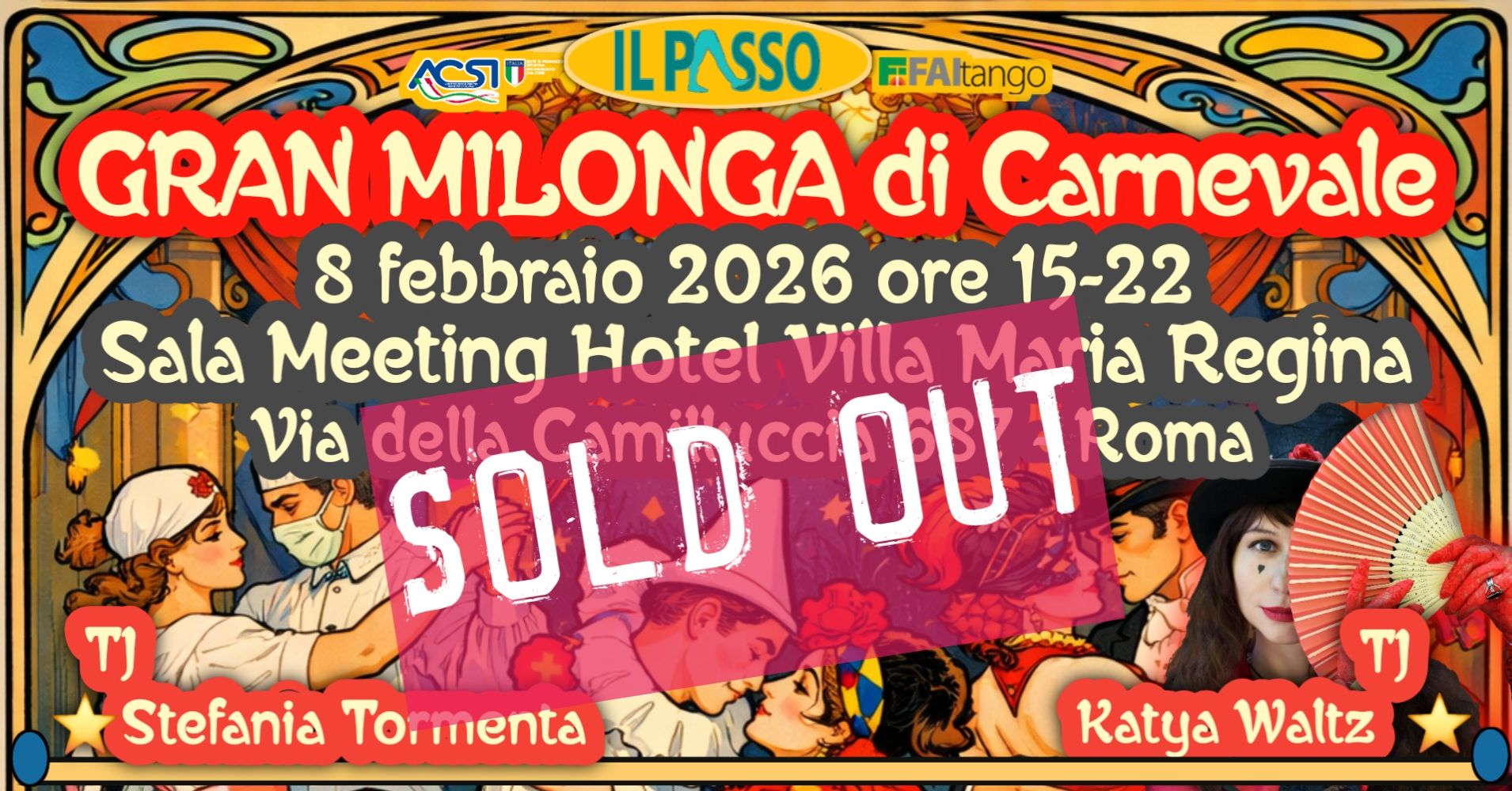 9' GRAN MILONGA di Carnevale di IL PASSO