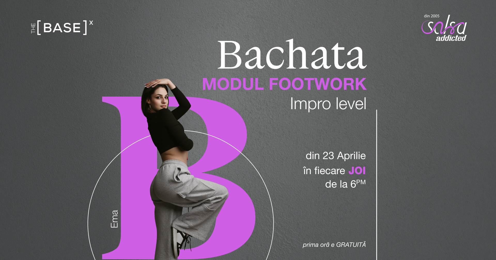 Bachata Footwork & Muzicalitate 23 Aprilie