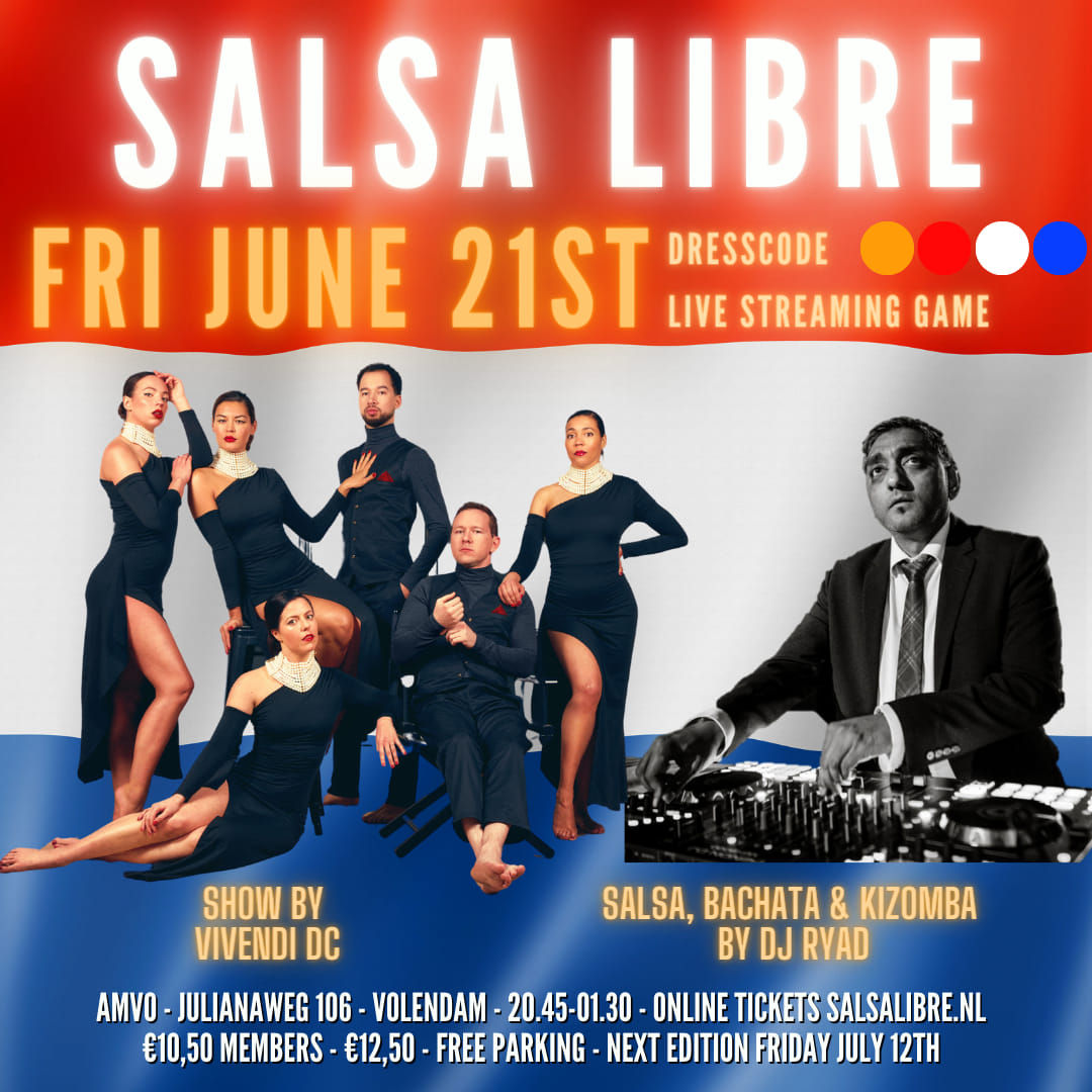 Salsa Libre Friday June 21st with Vivendi DC & DJ Ryad