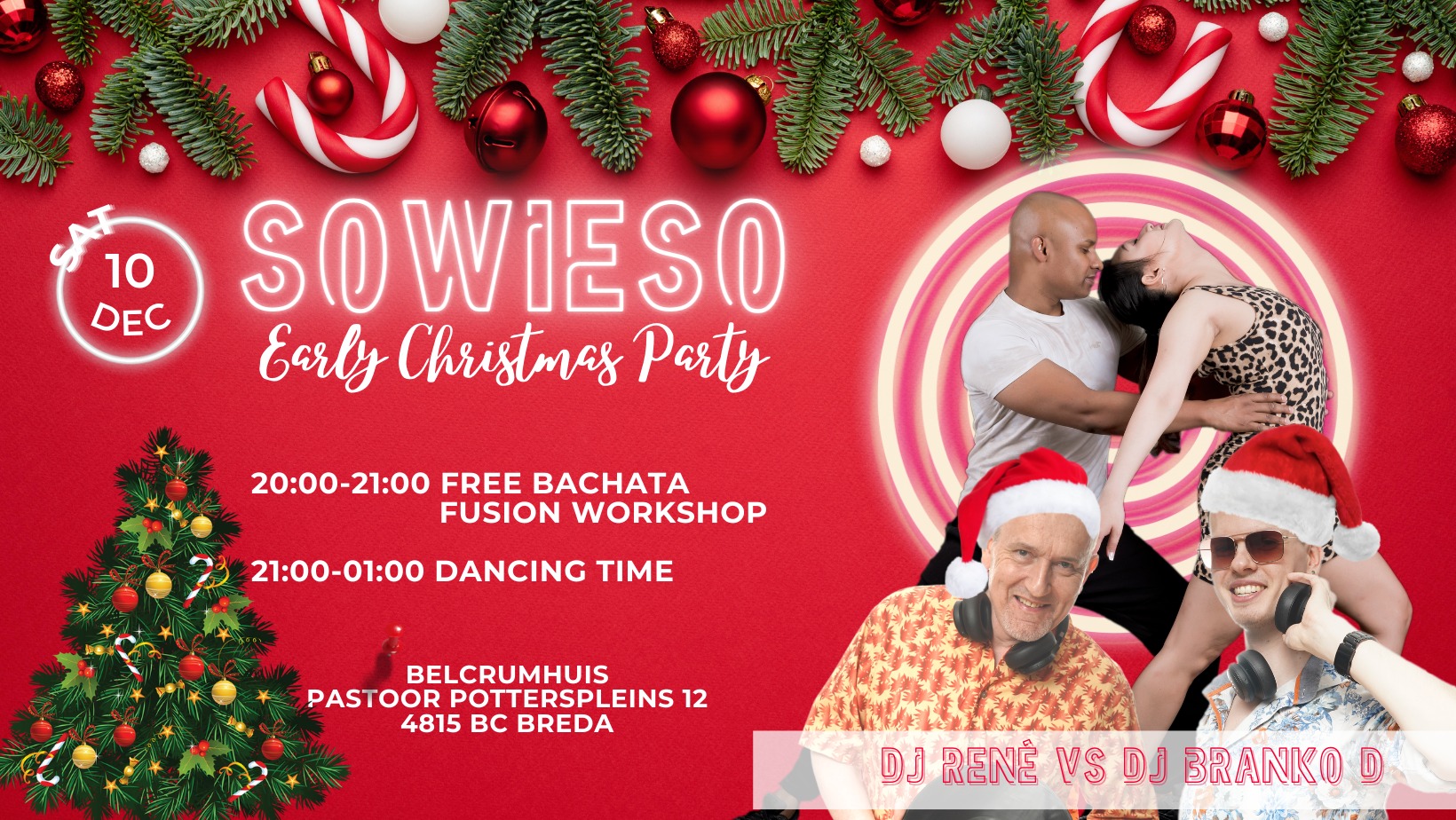 SOWIESO: Salsa Bachata Kizomba Party in Breda