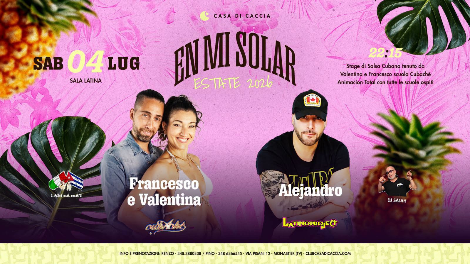 SABATO 04 LUGLIO_SALA LATINA