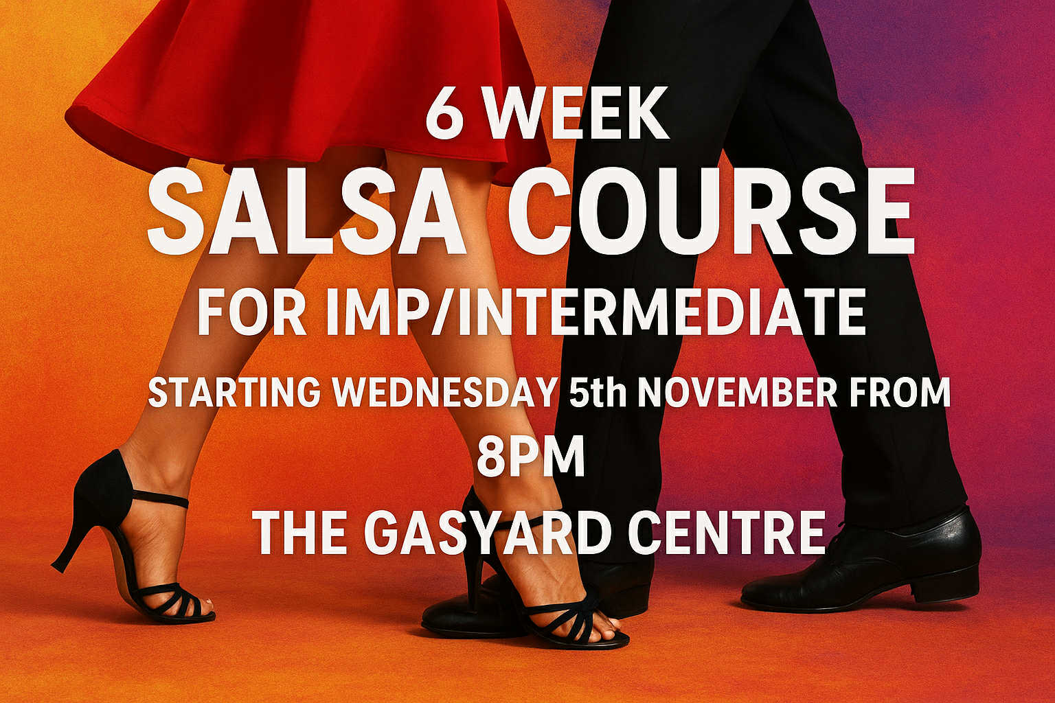 6 WEEK SALSA COURSE - IMP INTERMEDIATE LEVELS