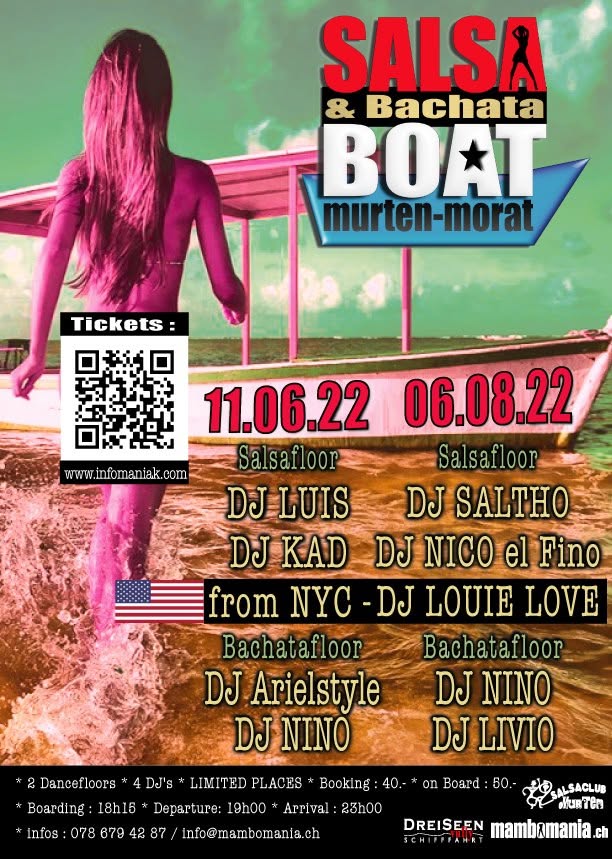 Salsaboat & Bachataboat 06.08.22