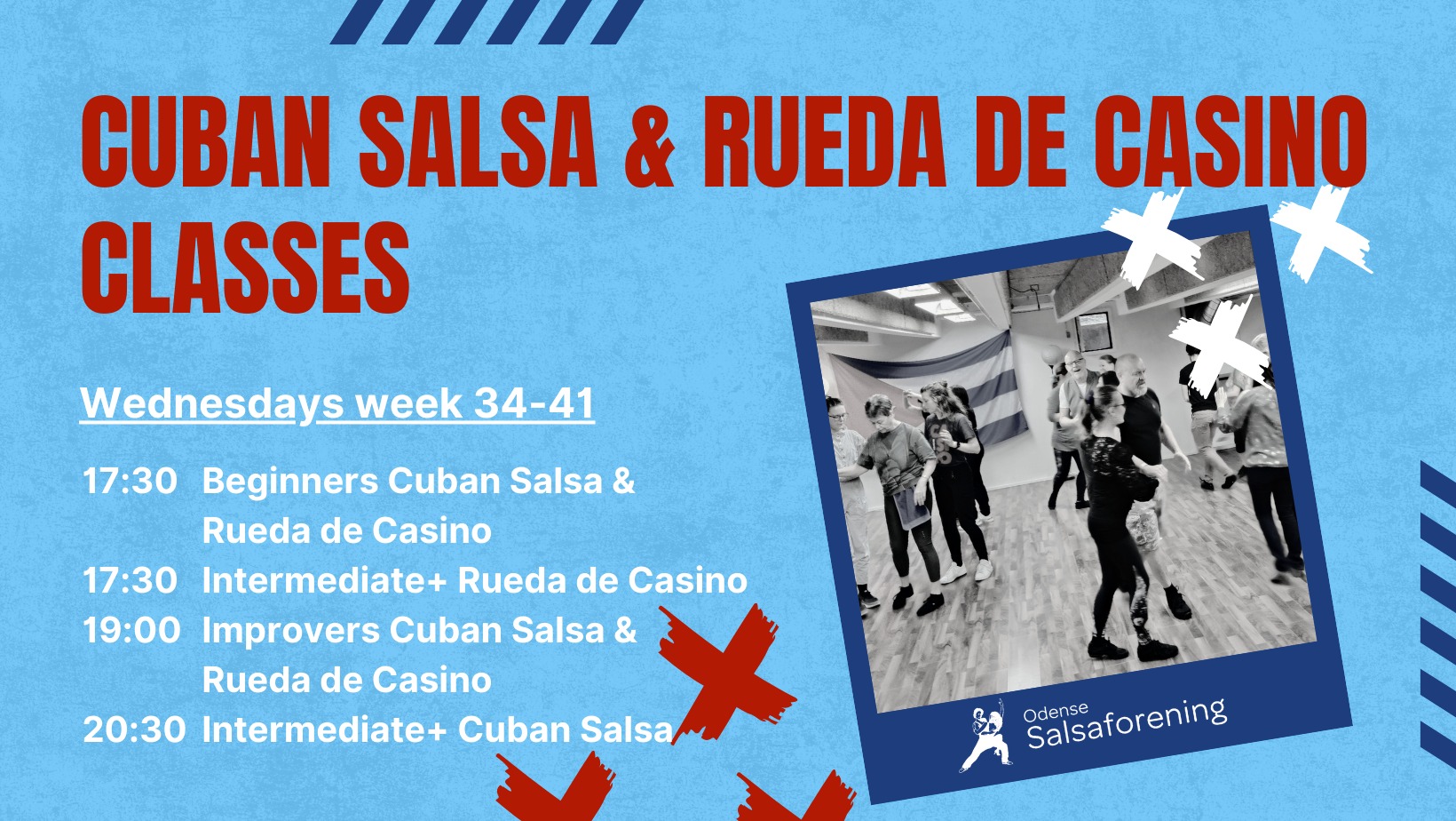 Cuban Salsa & Rueda de Casino classes start