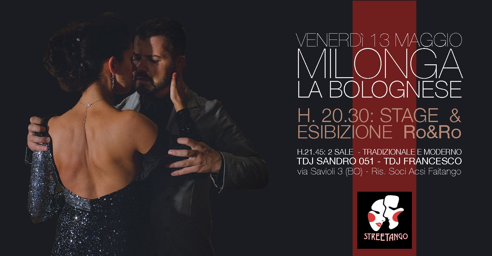 Milonga "La Bolognese" con Ro&Ro - Stage&Esibizione