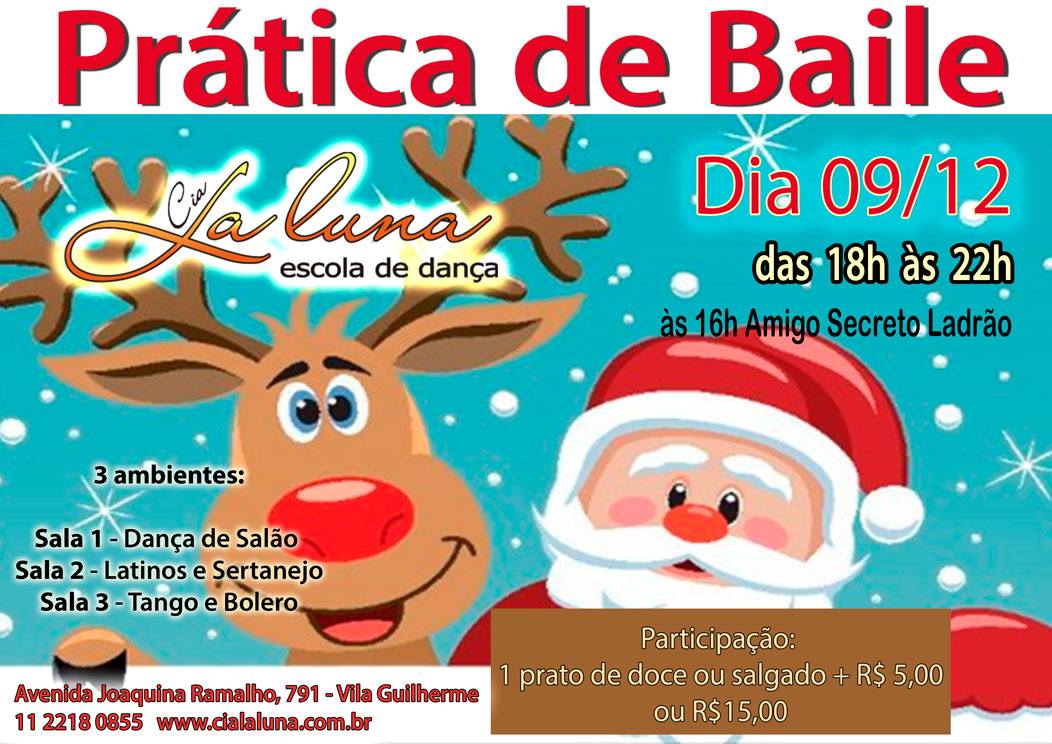 Prática de Baile Natalina