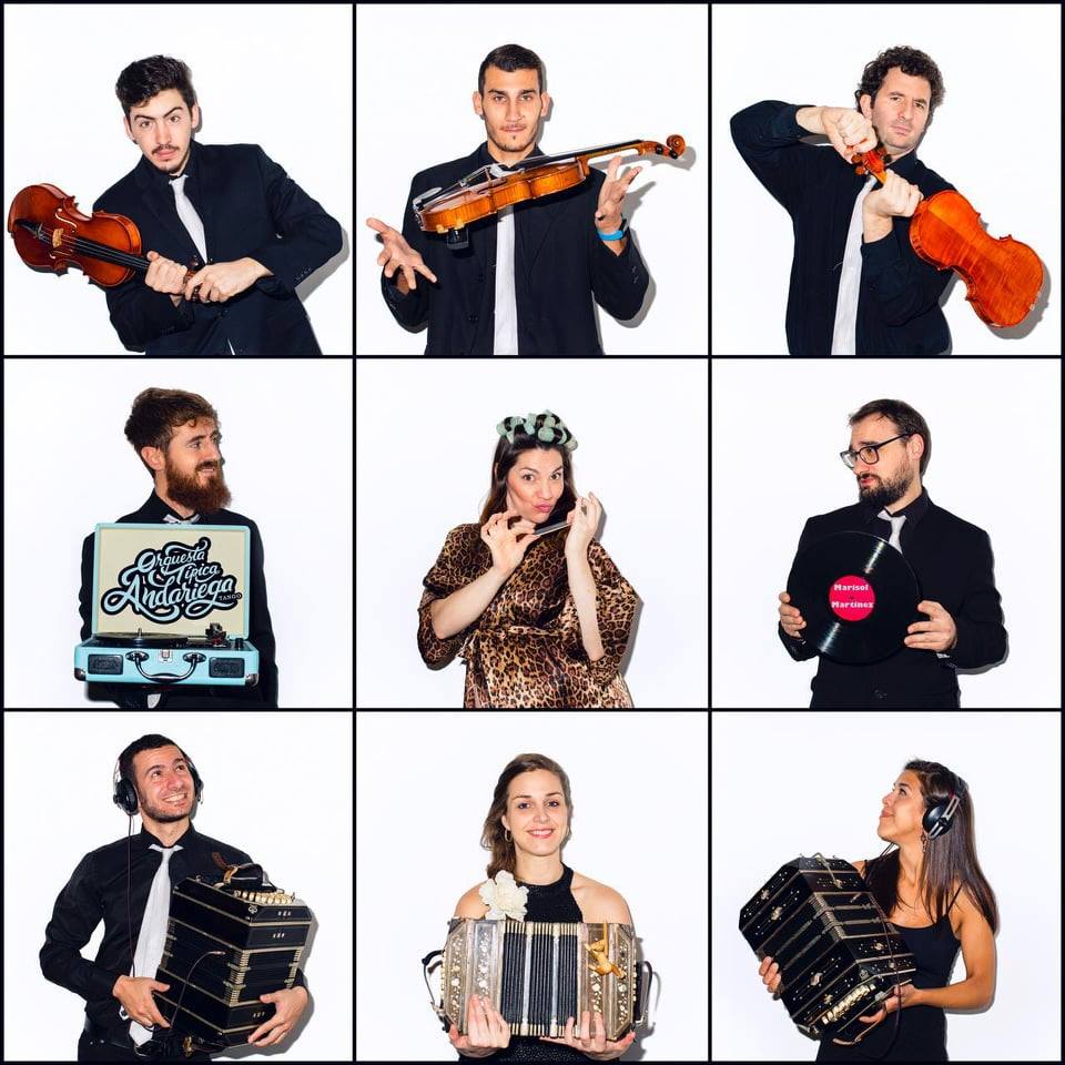Sábado milonga + Orquesta típica Andariega con Marisol Martinez