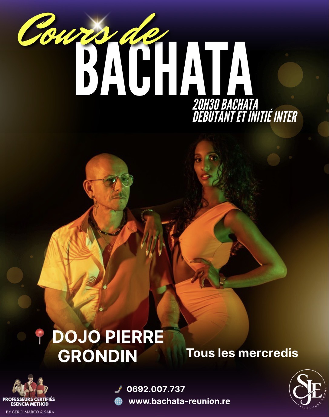 BACHATA les mercredis - Dojo Pierre Grondin - Ste Clotilde