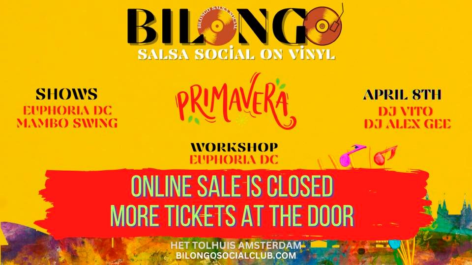 BILONGO SALSA SOCIAL ON VINYL *PRIMAVERA EDITION*