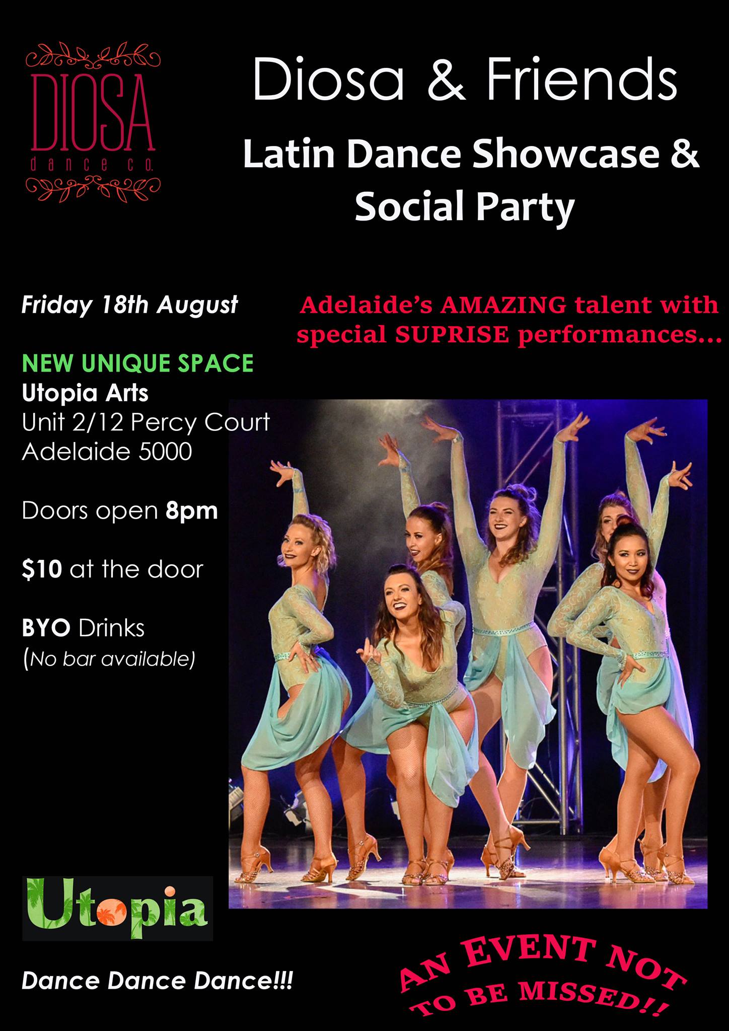 Diosa & Friends Latin Dance Showcase & Social Party