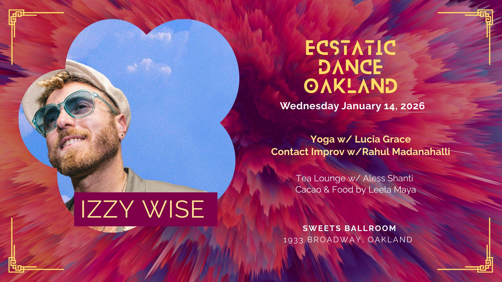 Ecstatic Dance Oakland: Featuring Izzy Wise