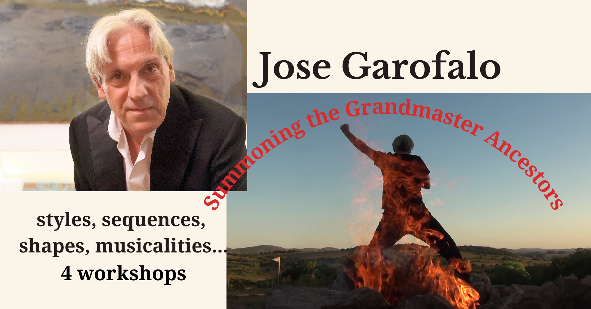 José Garófalo in NYC: Summoning the Grandmaster Ancestors!