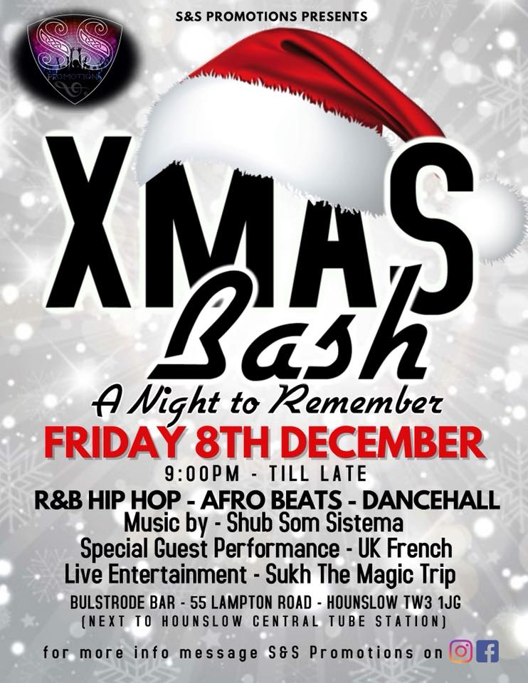 X-MAS BASH - A Night to Remember β’ By S&S Promotions