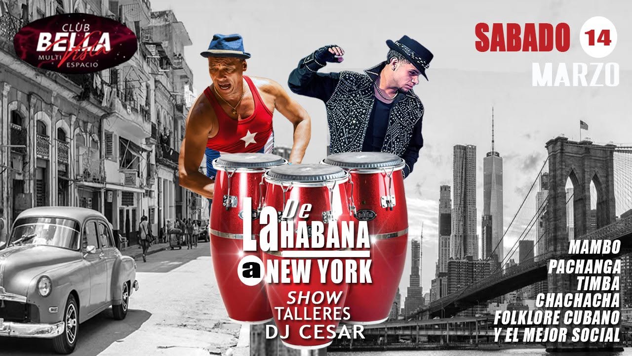 De La Habana a New York Talleres - Shows - Social