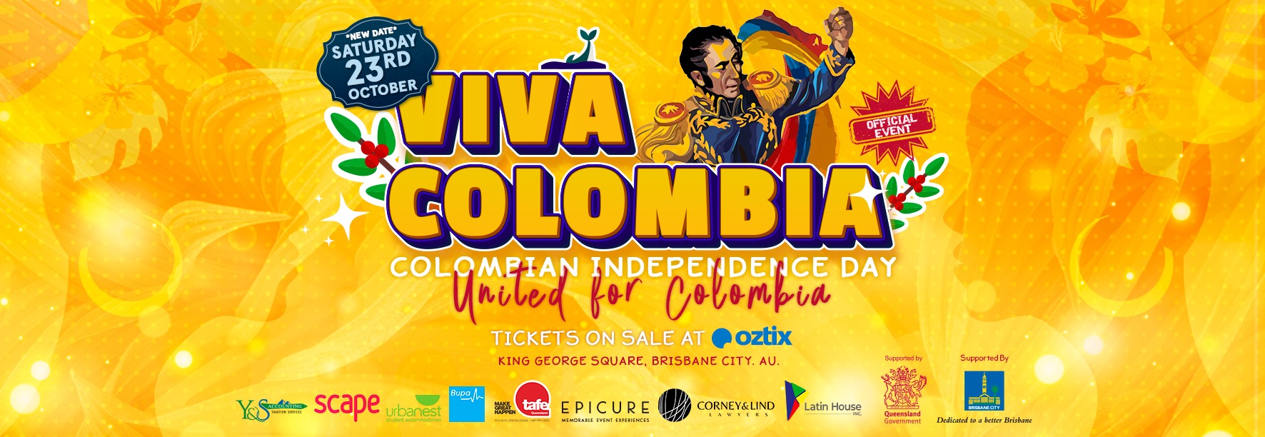 Colombian Independence Day Festival - United for Colombia - Brisbane 2021